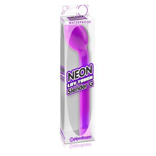 NEON LUV TOUCH SLENDER G-Spot Vibrator Purple