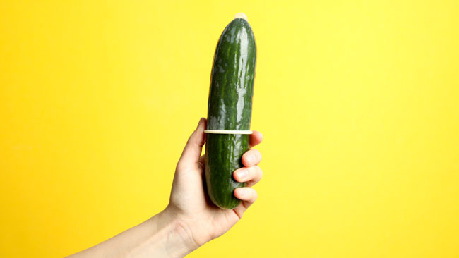 cucumber anal condom
