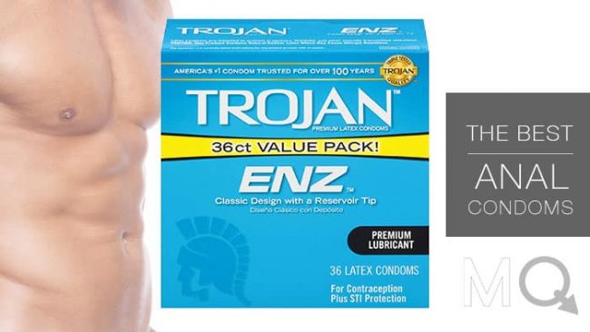 trojan enz anal condom