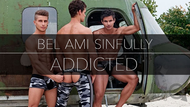 Bel Ami Model’s New “Sinfully Addicted” Underwear Shoot