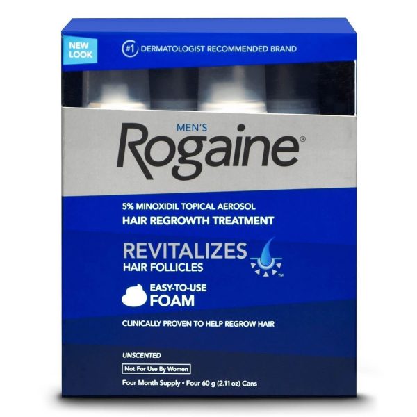 How to stop hair loss and reverse balding rogaine-foam
