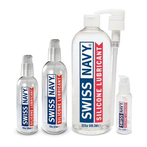 swiss navy silicone anal lube sizes