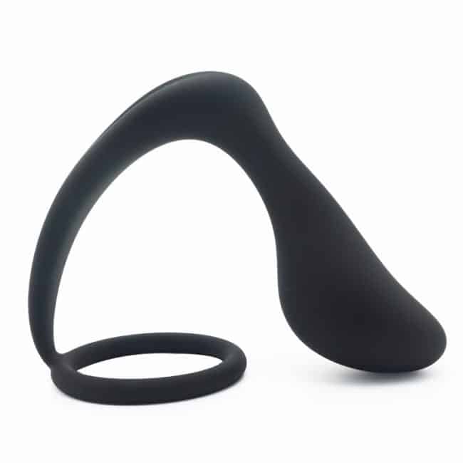 Ass Gasm Silicone Cock Ring Plug upside down