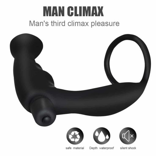 Cock Ring Prostate Vibe | MQ Essentials 8