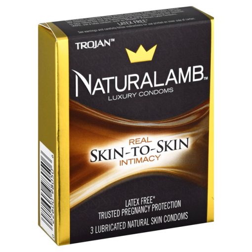 Trojan Natural Lamb Condoms 3 Pack