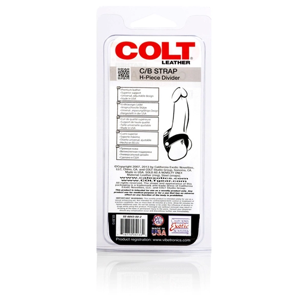 Colt Leather H-PIECE Divider Cock Ring 5