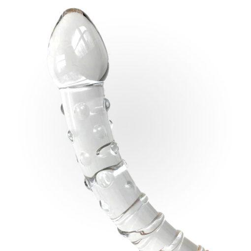 Glas Double Trouble Glass Dildo Clear - Image 4