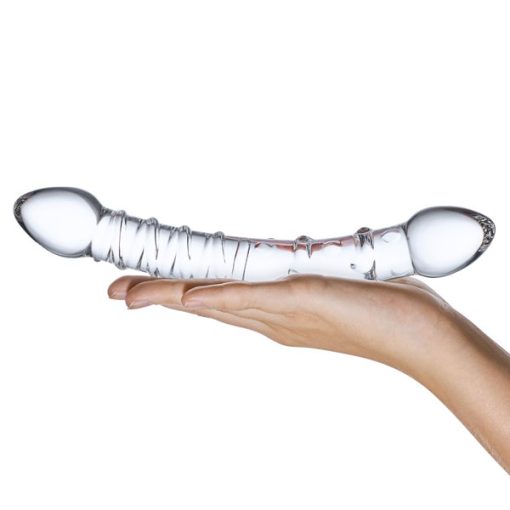 Glas Double Trouble Glass Dildo Clear - Image 2