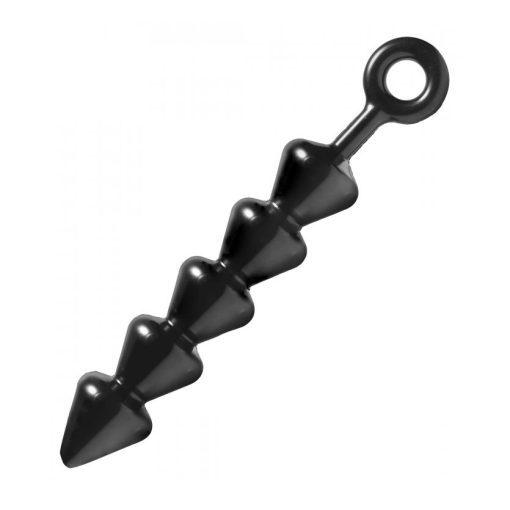 Spades XL Anal Beads Black 1