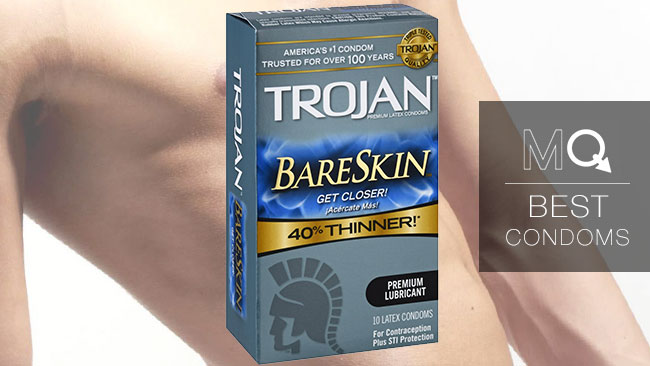 TROJAN BARESKIN thinnest best condoms