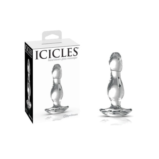 Icicles-No-72-Clear-Glass-Prostate-Massager-Main