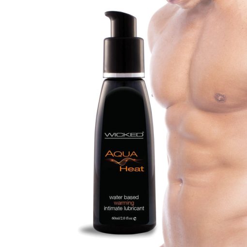 Wicked Aqua Heat Warming Water Based Lubricant 4oz