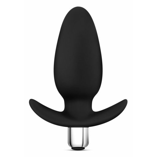 Luxe little thumper vibrating best butt plugs black