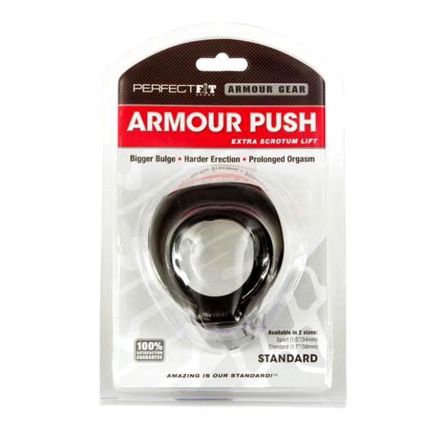 Perfect fit armour push standard black package