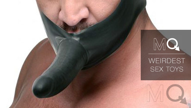 Face fuk strap on mouth gag weirdest sex toys