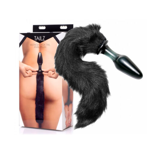 Tailz-Midnight-Fox-Glass-Butt-Plug-With-Tail-Black-Main