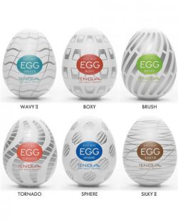 Tenga Egg Variety Pack Standard Masturbator 6 Pack