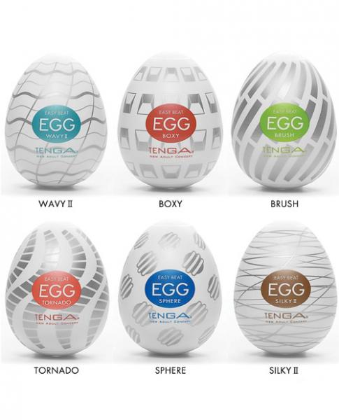 Tenga egg variety pack standard masturbator 6 pack
