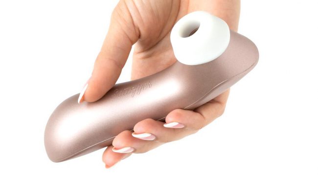 Satisfyer Pro 2 Vibration Clitoral Stimulator Hand