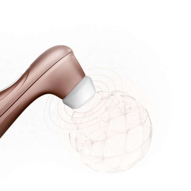 Satisfyer Pro 2 Vibration Clitoral Stimulator Gold 1