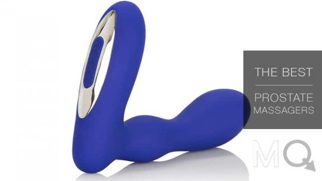 Pleasure Probe Silicone Blue Best Prostate Massager