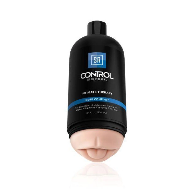 Sir richards control intimate therapy deep comfort mouth stroker 4