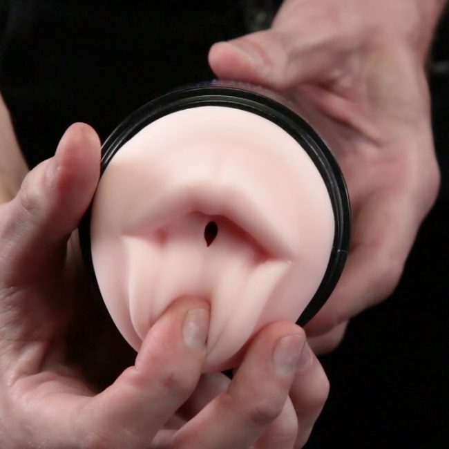 Sir richards control intimate therapy deep comfort mouth stroker 6