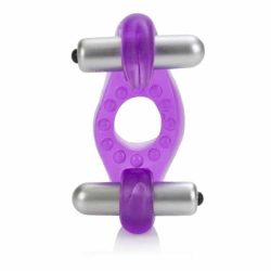 Wireless Rockin Rabbit Vibrating Ring Purple