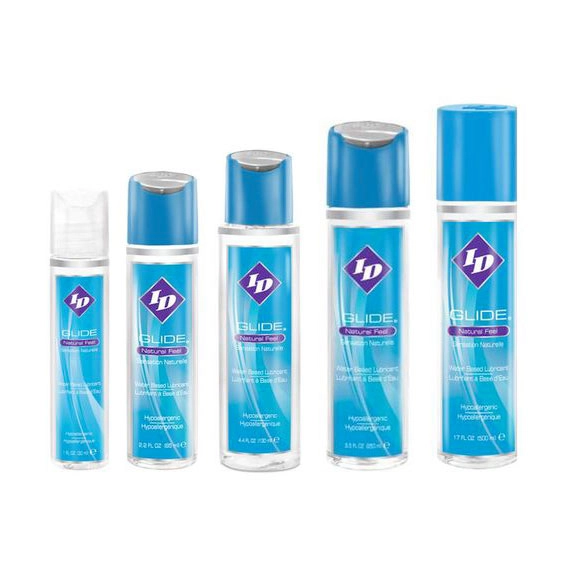 ID Glide water Lube Sizes