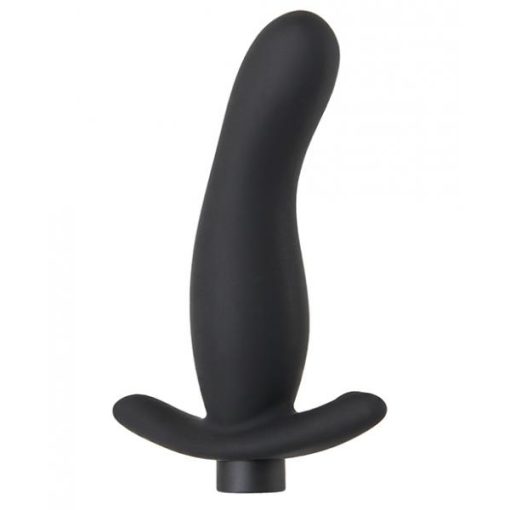 The Gentle Prostate Black Vibrator 1