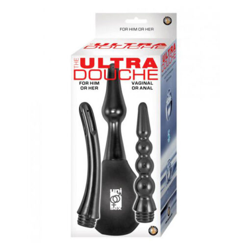 Ultra Douche Triple Black Enema Box