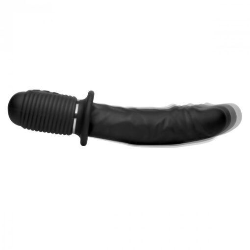 Master Series Power Pounder Vibrating Thrusting Dildo Demo