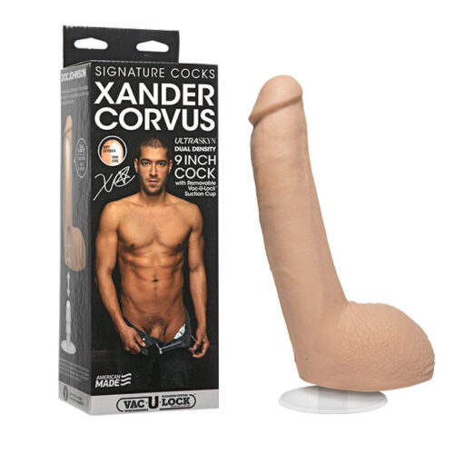 Signature-Cocks-Xander-Corvus-Ultraskin-9-inches-Dildo-Main