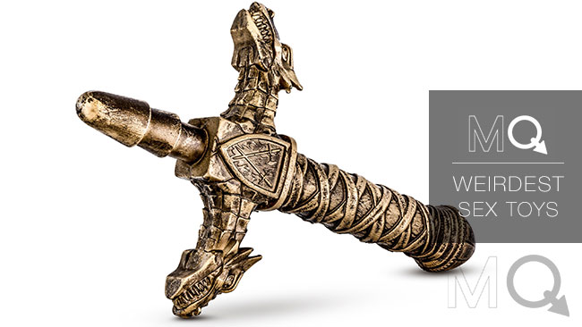 The Realm Drago Lock On Dragon Sword Handle Bronze weirdest sex toys