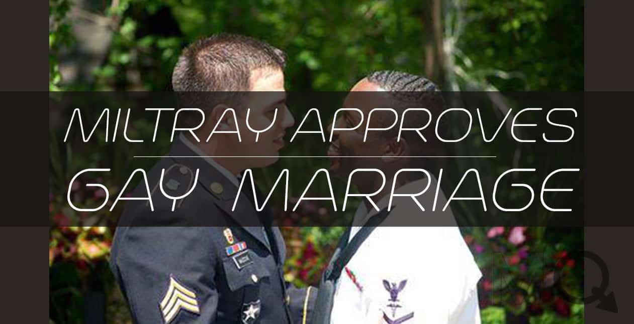 Us military approves 10 day leave for same-sex couples to get married
