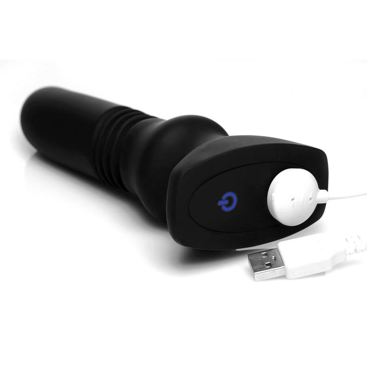 Thunder Plugs Vibrating and Thrusting Plug With Remote Control USB
