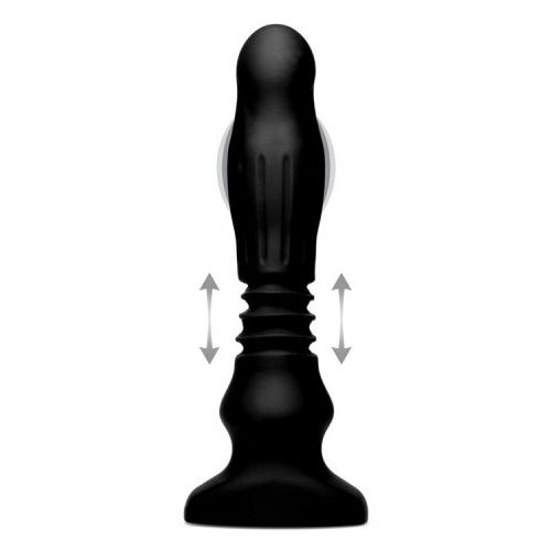 Thunderplugs Swelling & Thrusting Silicone Plug W/ Remote Control Thrust