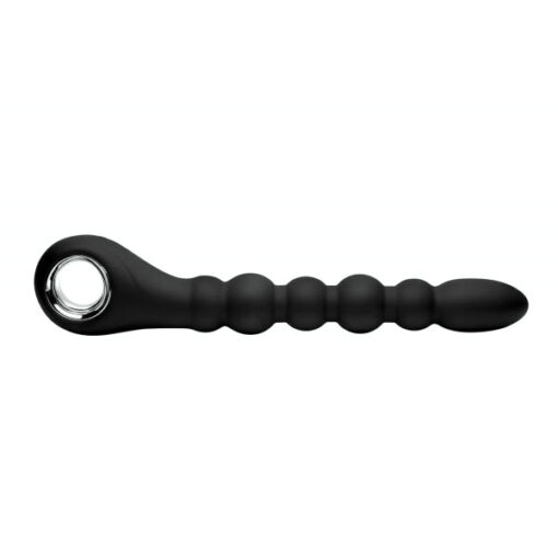 Dark Scepter 10X Vibrating Silicone Anal Beads 5