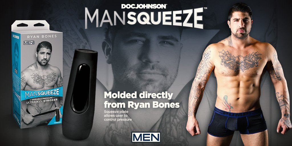 Man Squeeze Ultraskyn Ass Stroker Series promo