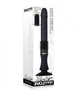 Love Thrust Black Vibrator 3