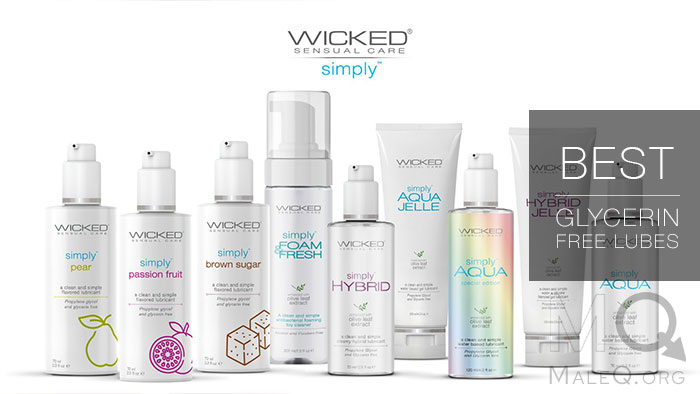 Wicked Simply Aqua Best Glycerin Free Lube