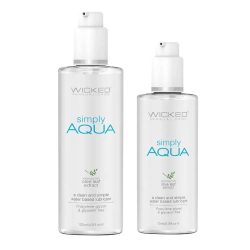 Wicked Simply Aqua Lubricant - Glycerin Free Main