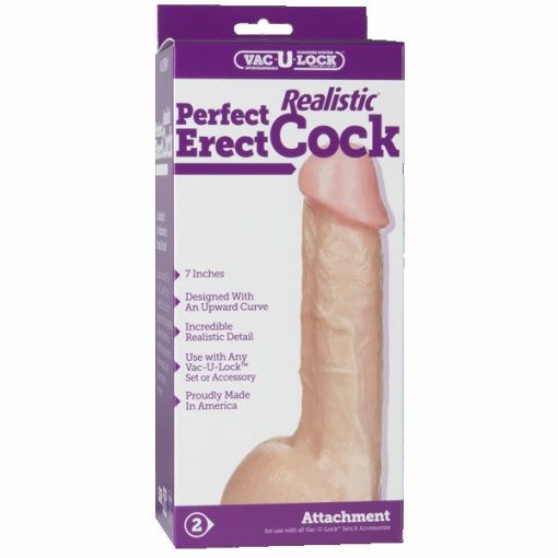 3 7IN PERFECT REALISTIC COCK BX male Q