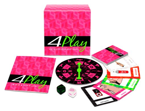 4 PLAY GAME SET back