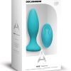 A-PLAY VIBE BEGINNER ANAL PLUG RECHARGEABLE W/ REMOTE TEAL main