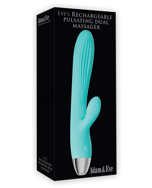 ADAM & EVE EVE'S RECHARGEABLE PULSATING DUAL MASSAGER 2