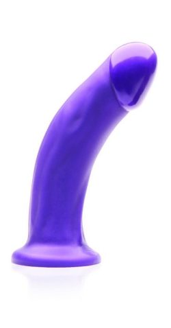 ADAM SUPER SOFT MIDNIGHT PURPLE DILDO main