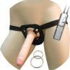 ALL AMERICAN VIB 7IN DONG W/UNIVERSAL HARNESS FLESH main