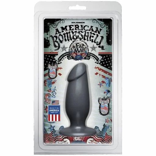 AMERICAN BOMBSHELL FAT MAN GUN METAL back