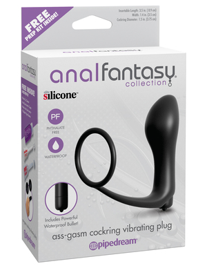 ANAL FANTASY ASS-GASM COCKRING PLUG main